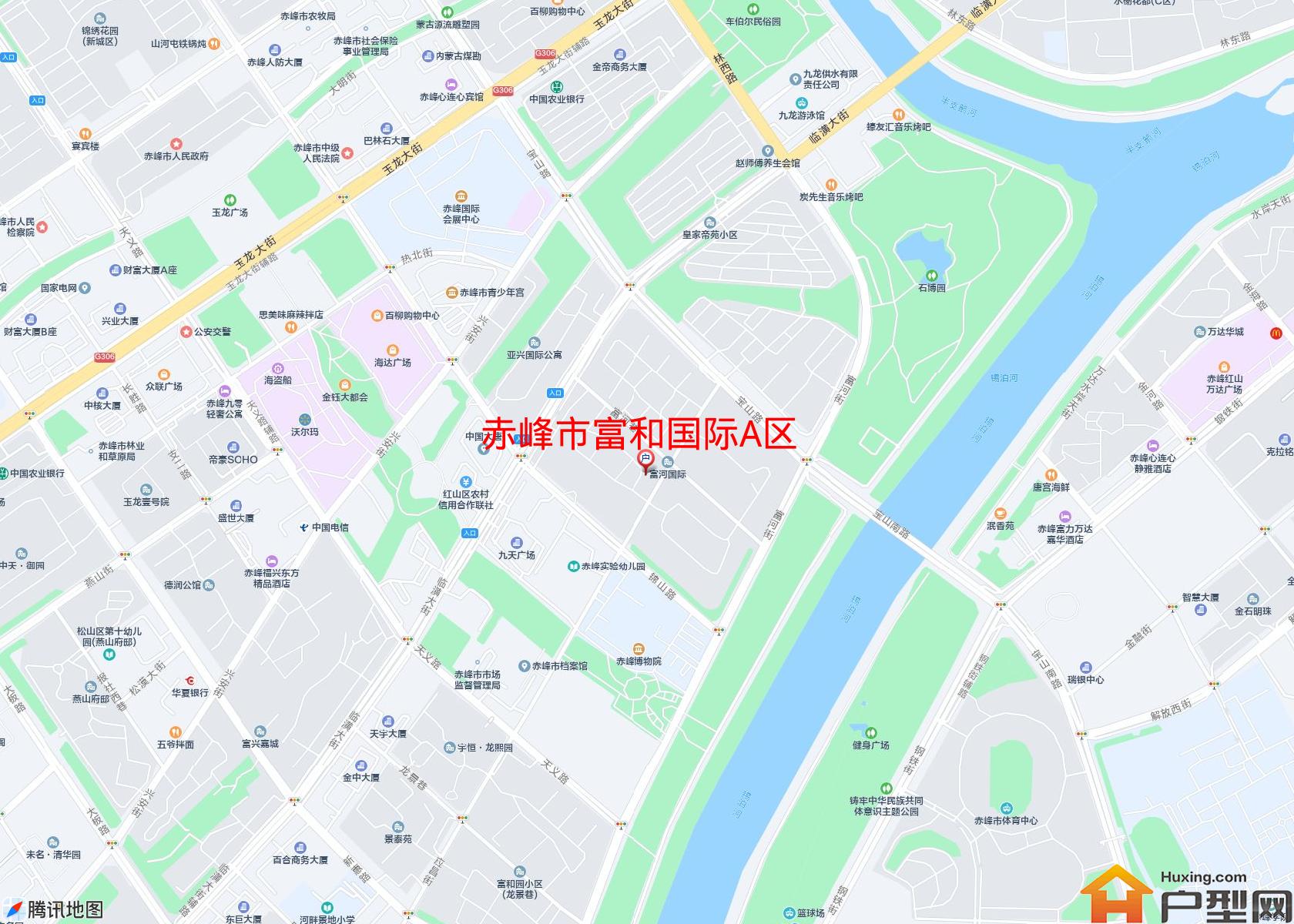富和国际A区小区 - 户型网