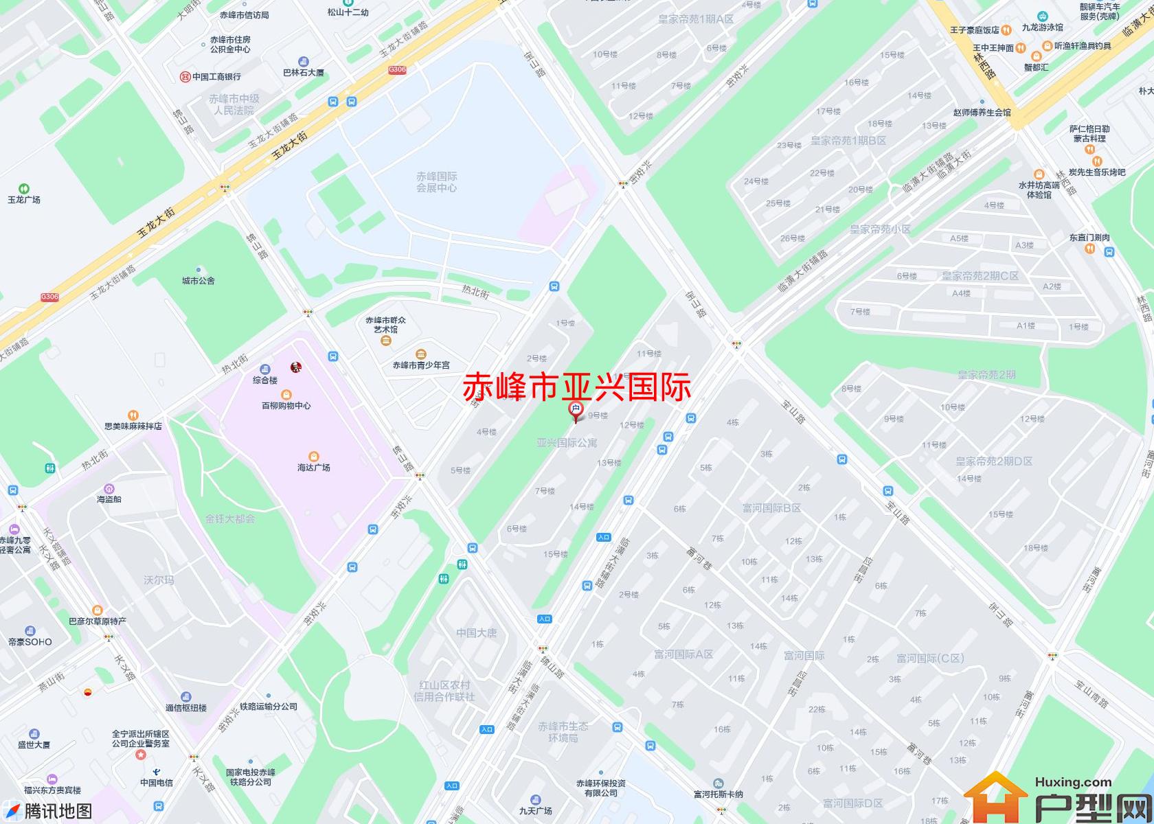 亚兴国际小区 - 户型网