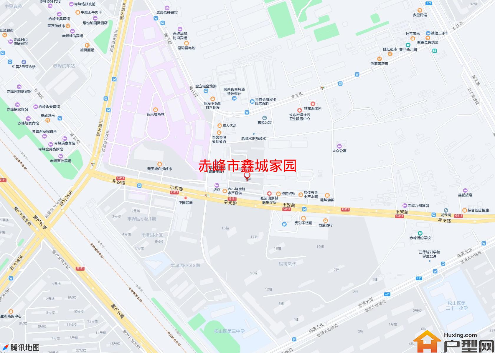 鑫城家园小区 - 户型网