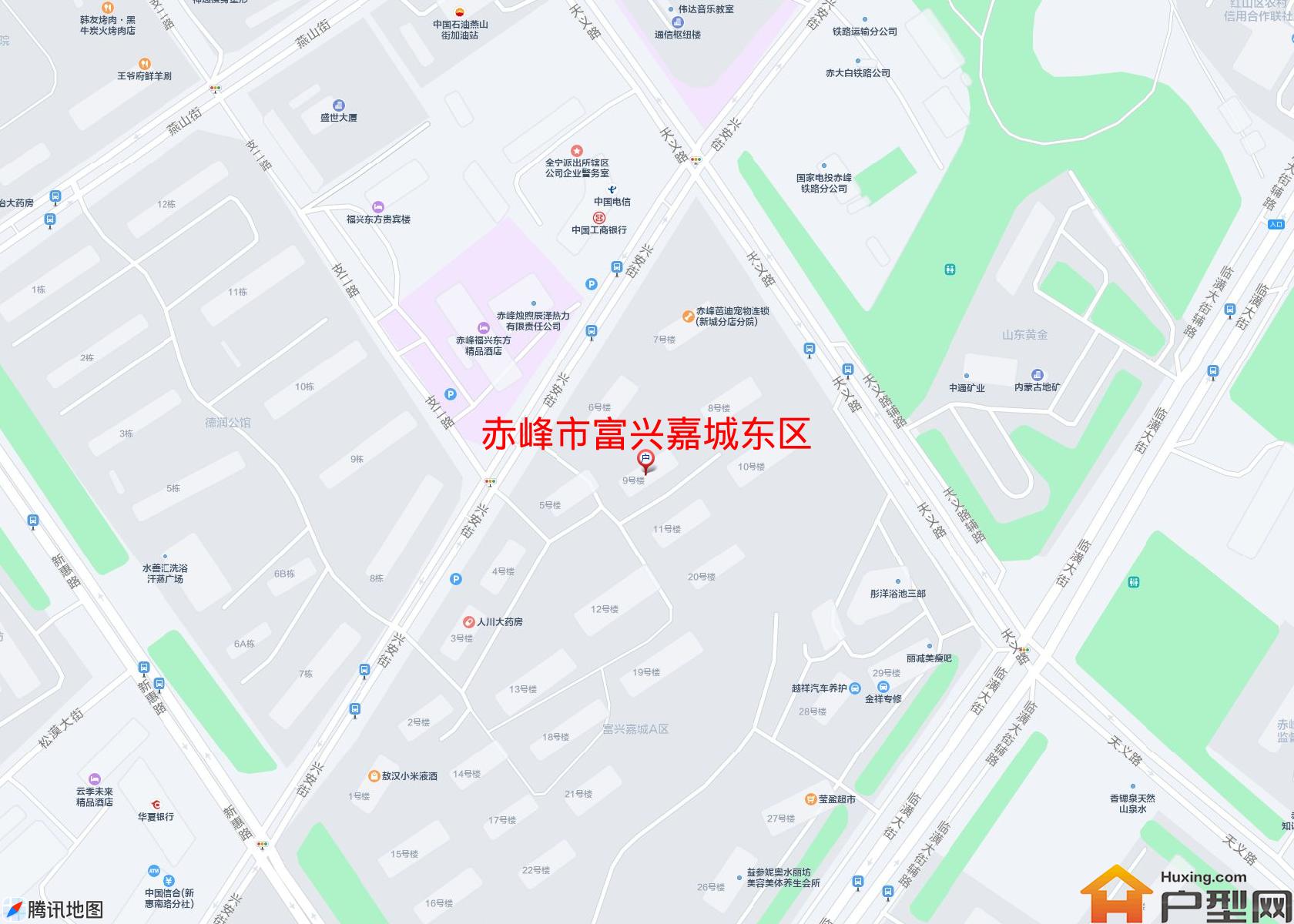 富兴嘉城东区小区 - 户型网