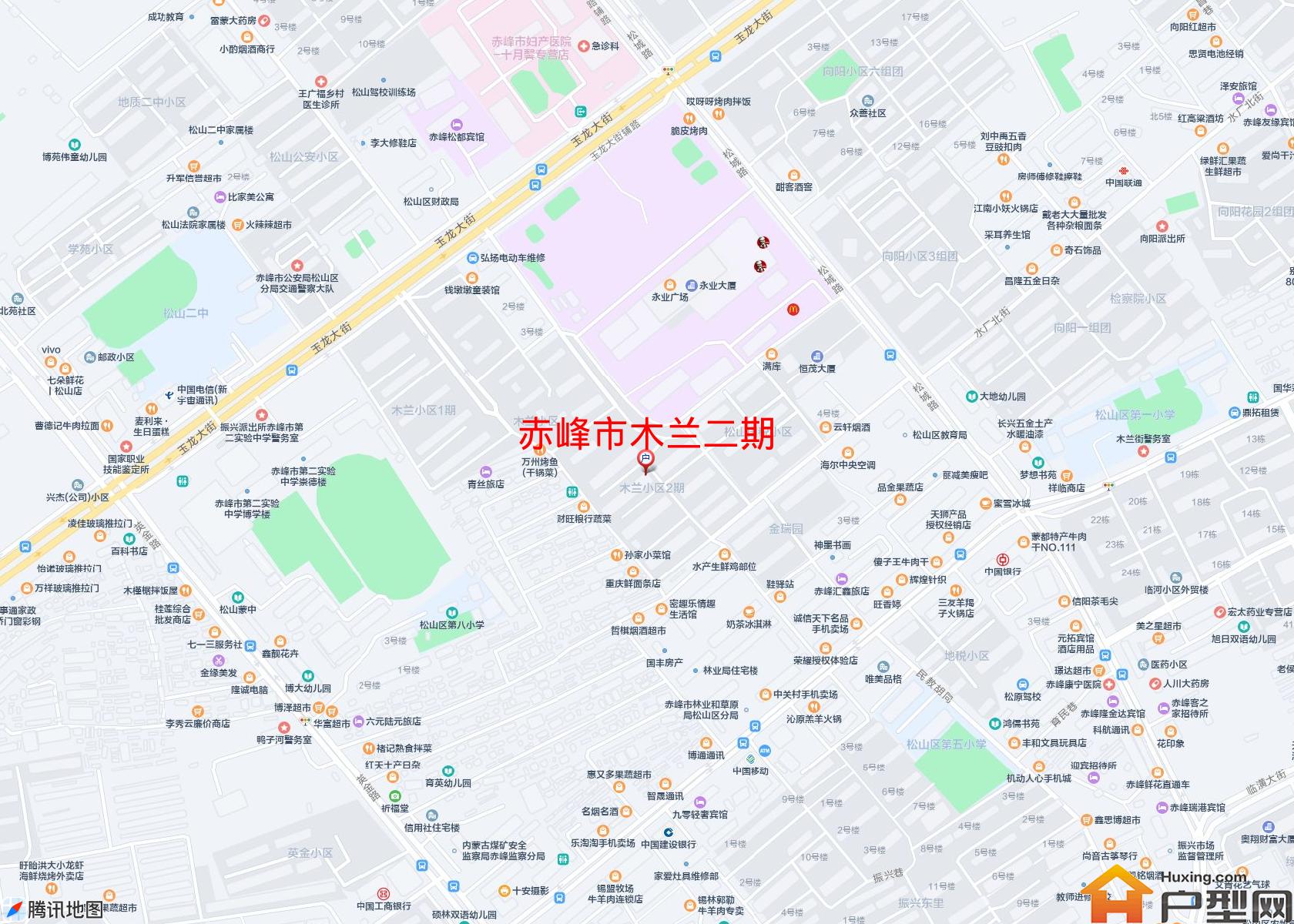 木兰二期小区 - 户型网