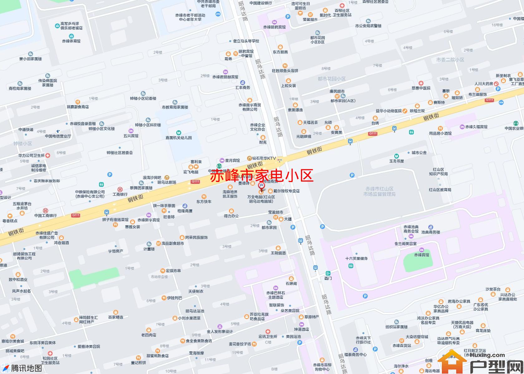家电小区小区 - 户型网