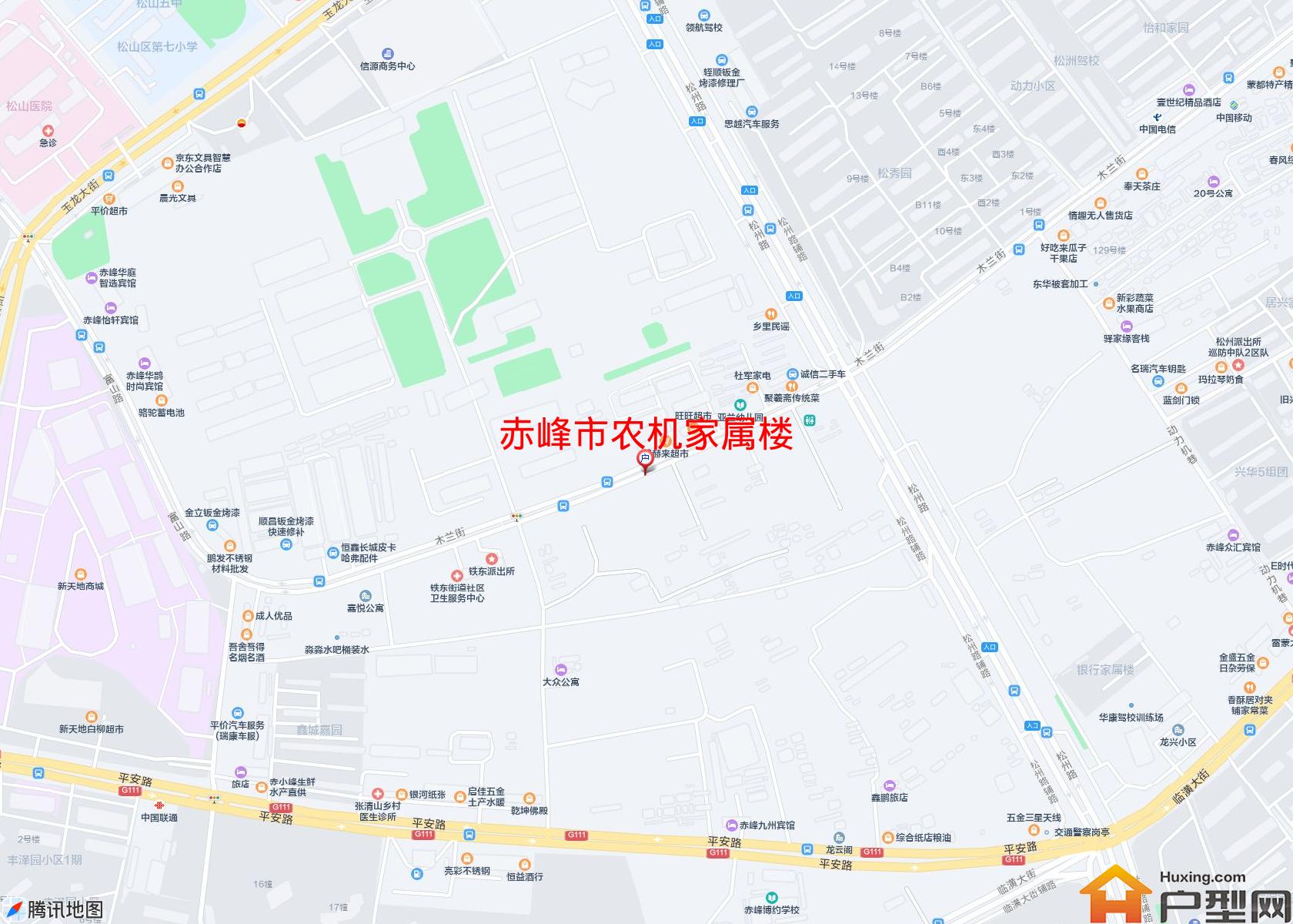农机家属楼小区 - 户型网