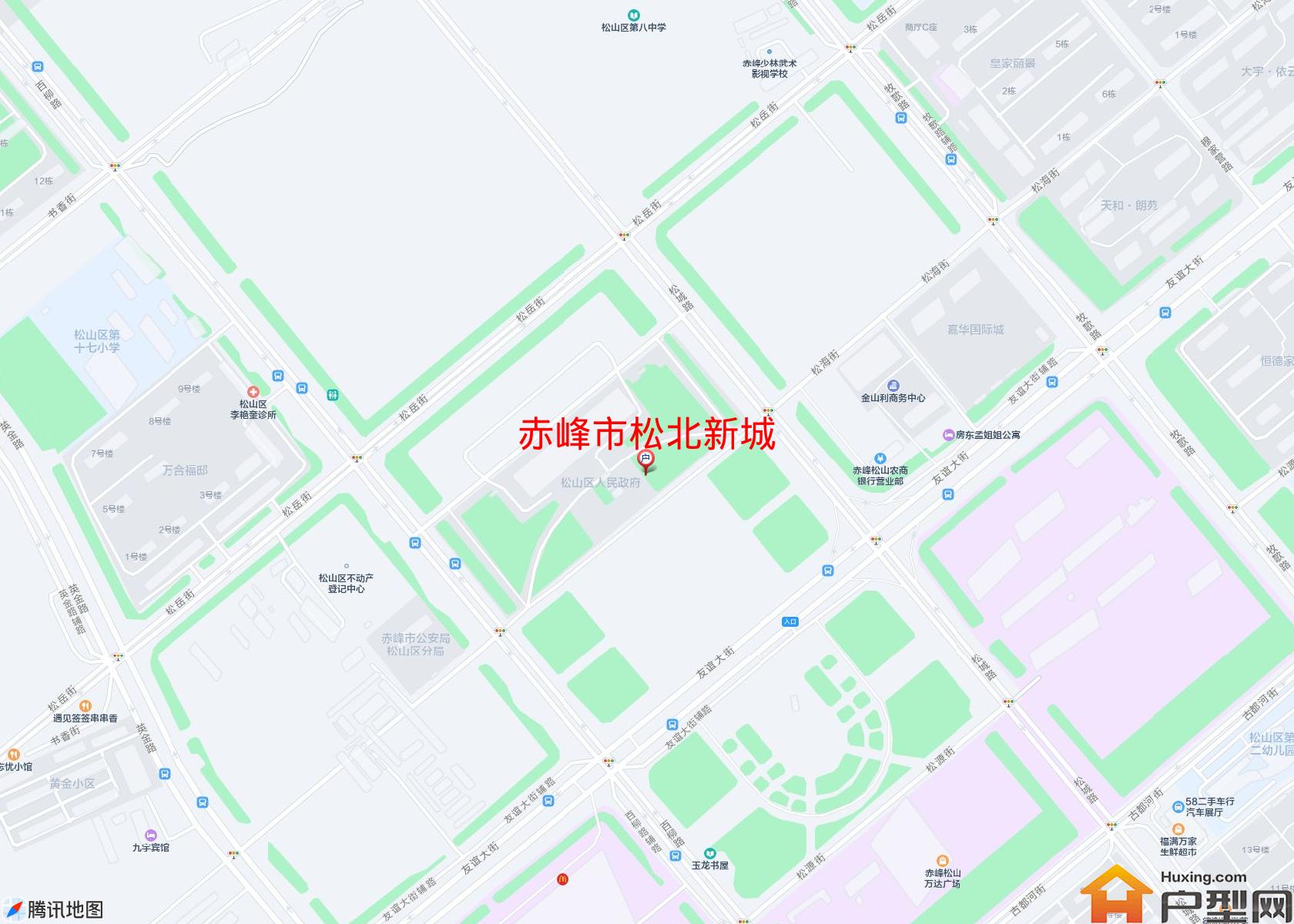 松北新城小区 - 户型网