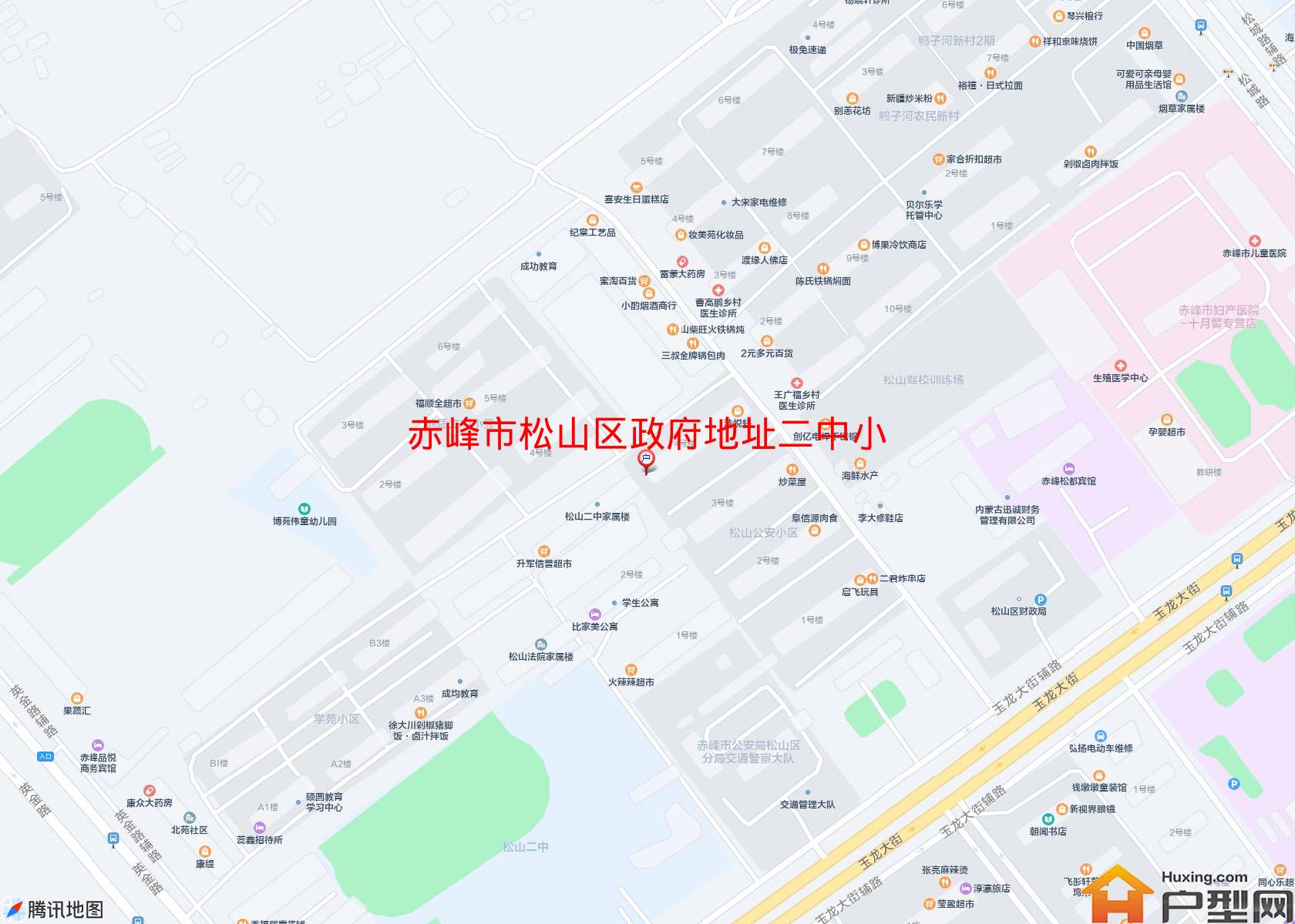 松山区政府地址二中小小区 - 户型网