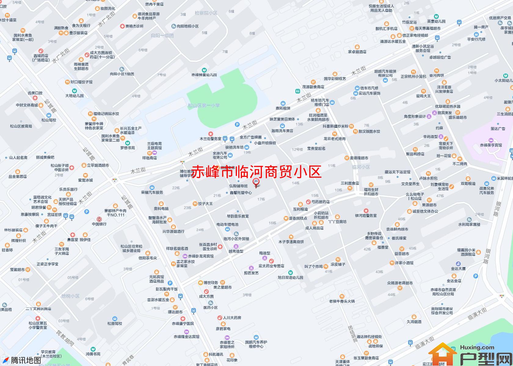 临河商贸小区小区 - 户型网