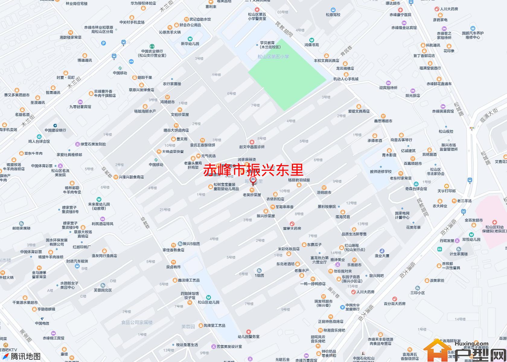 振兴东里小区 - 户型网