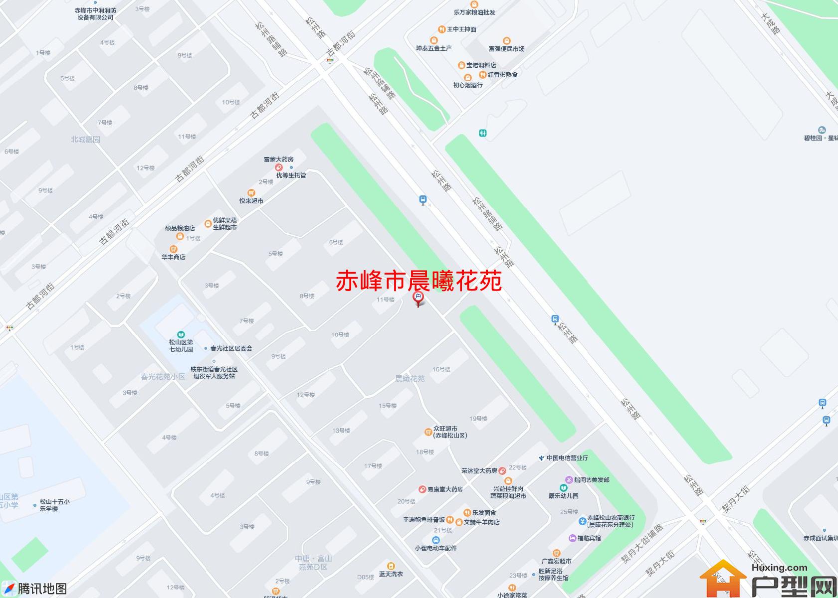 晨曦花苑小区 - 户型网