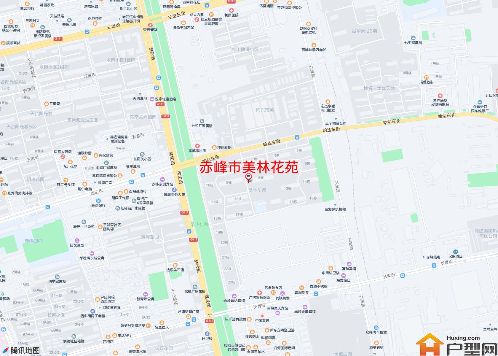 美林花苑小区 - 户型网