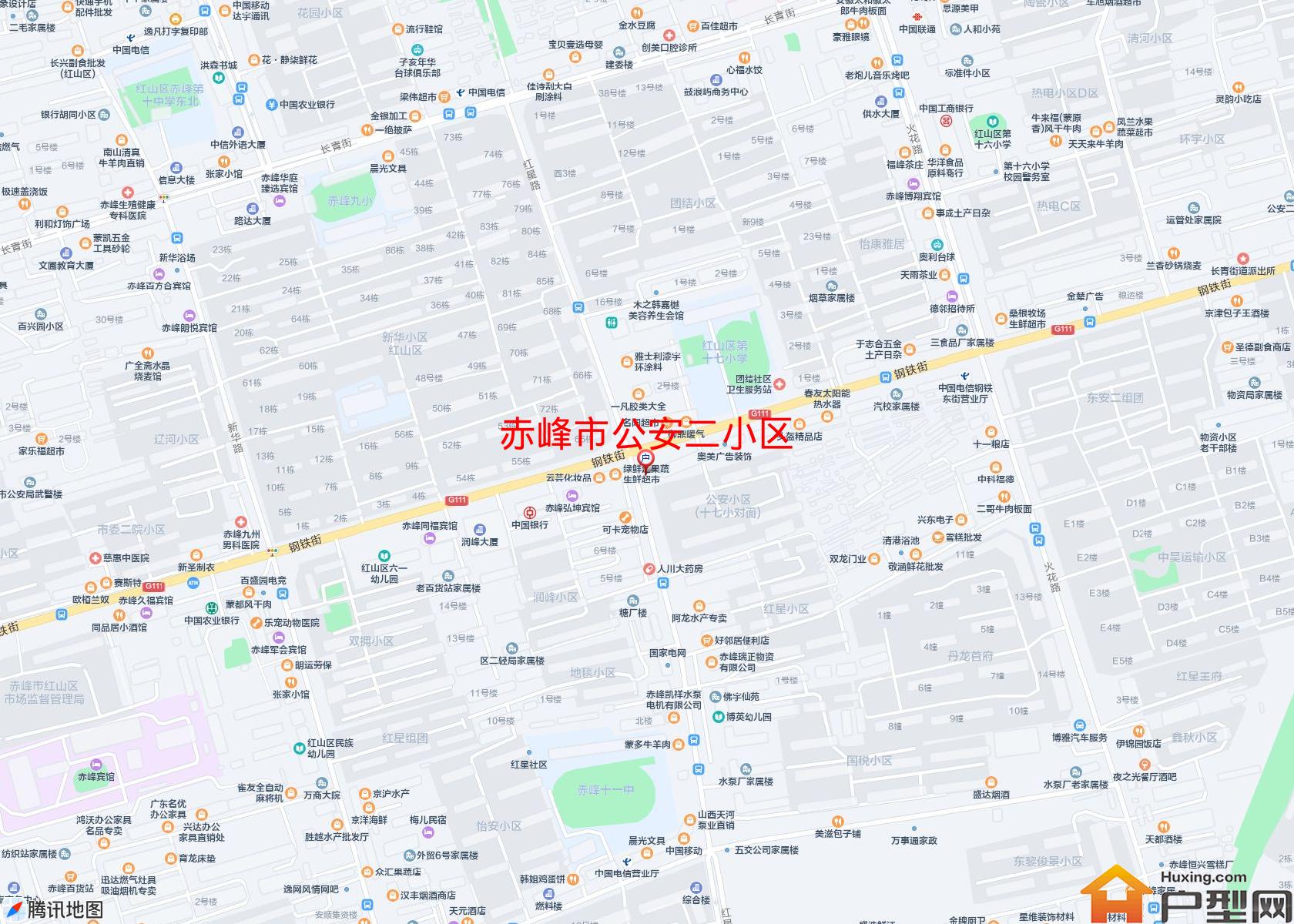 公安二小区小区 - 户型网