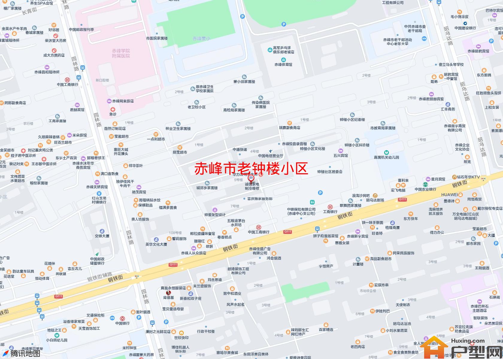老钟楼小区小区 - 户型网