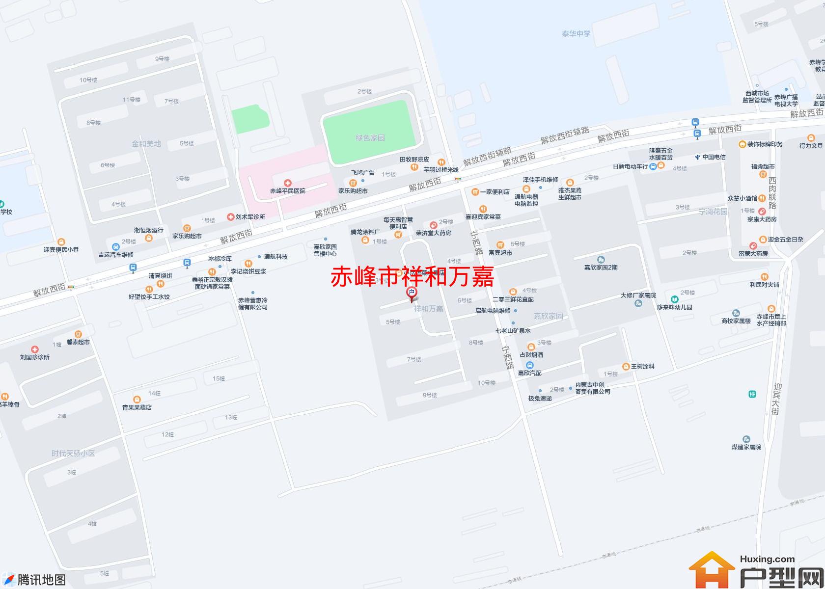 祥和万嘉小区 - 户型网