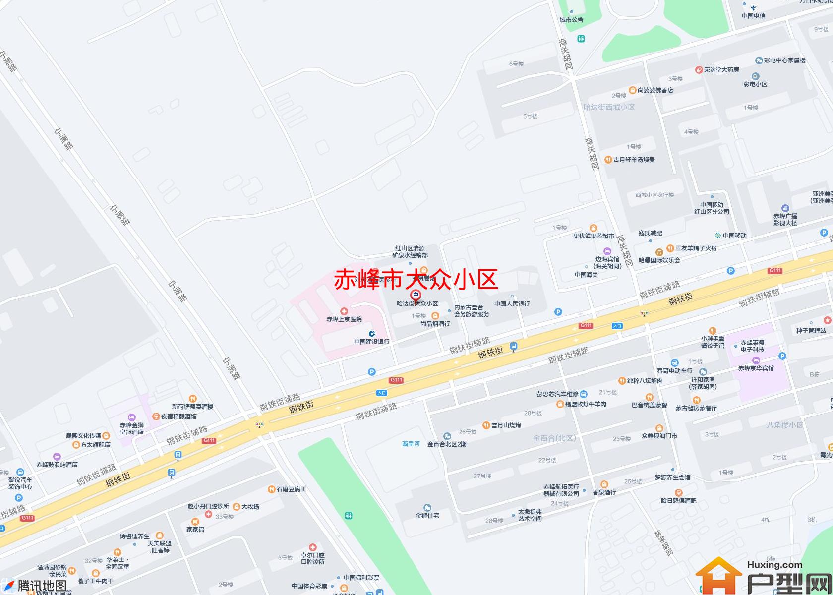 大众小区小区 - 户型网