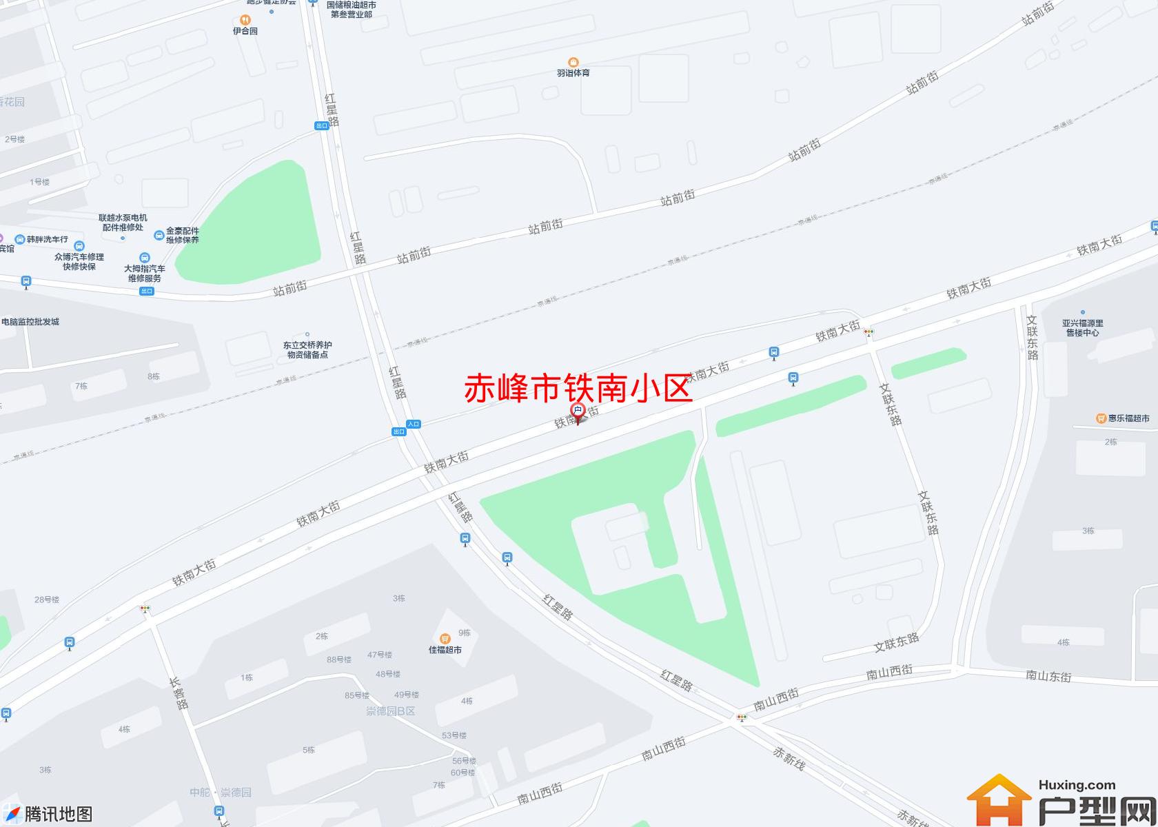 铁南小区小区 - 户型网