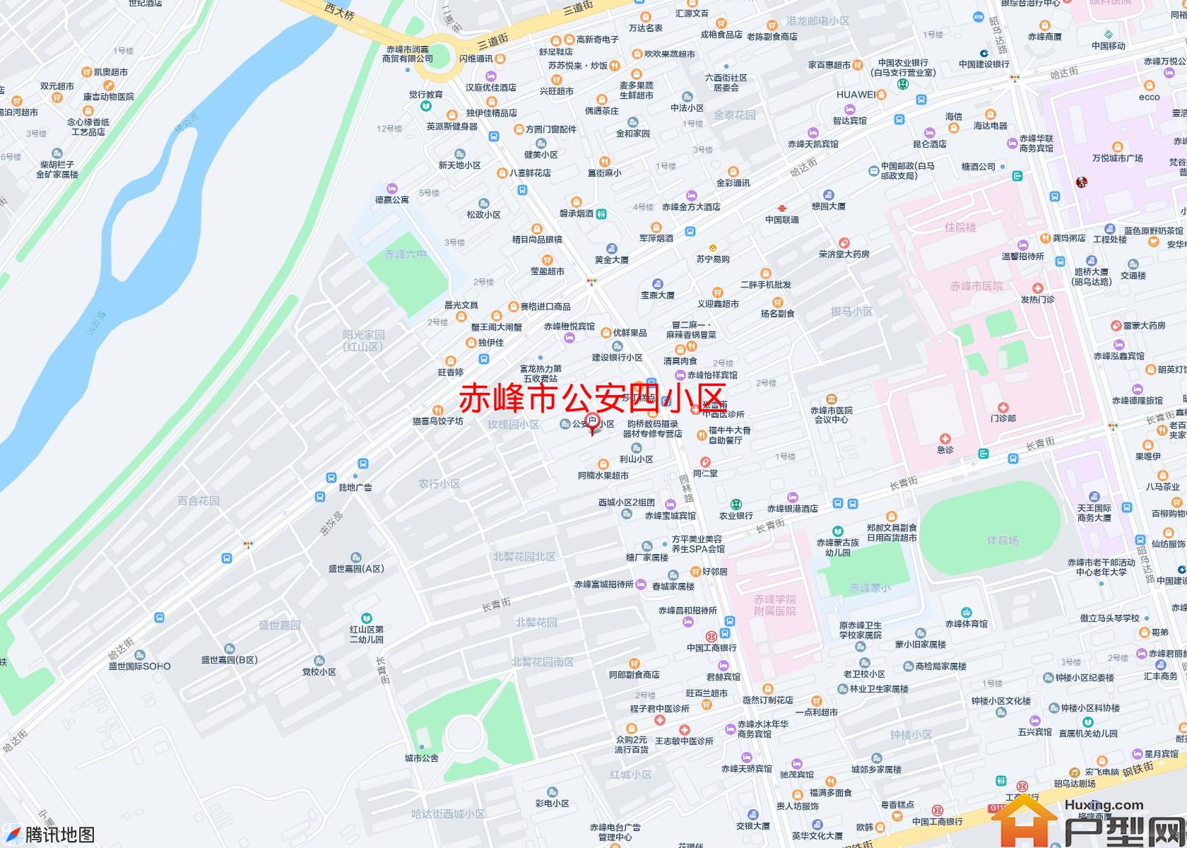 公安四小区小区 - 户型网