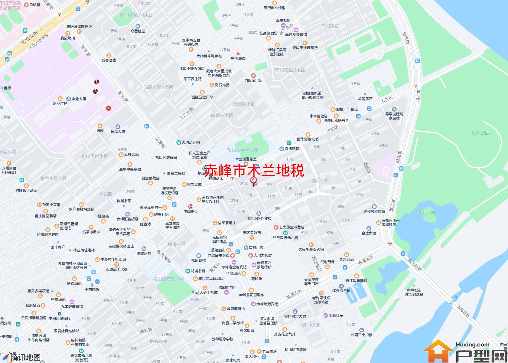 木兰地税小区 - 户型网