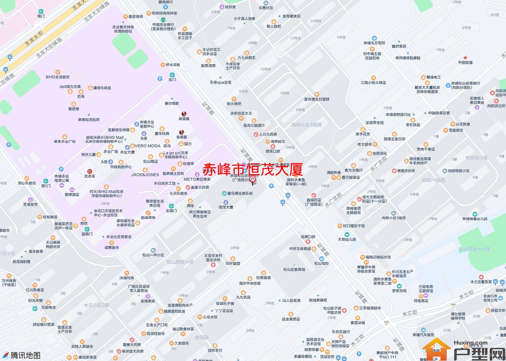 恒茂大厦小区 - 户型网