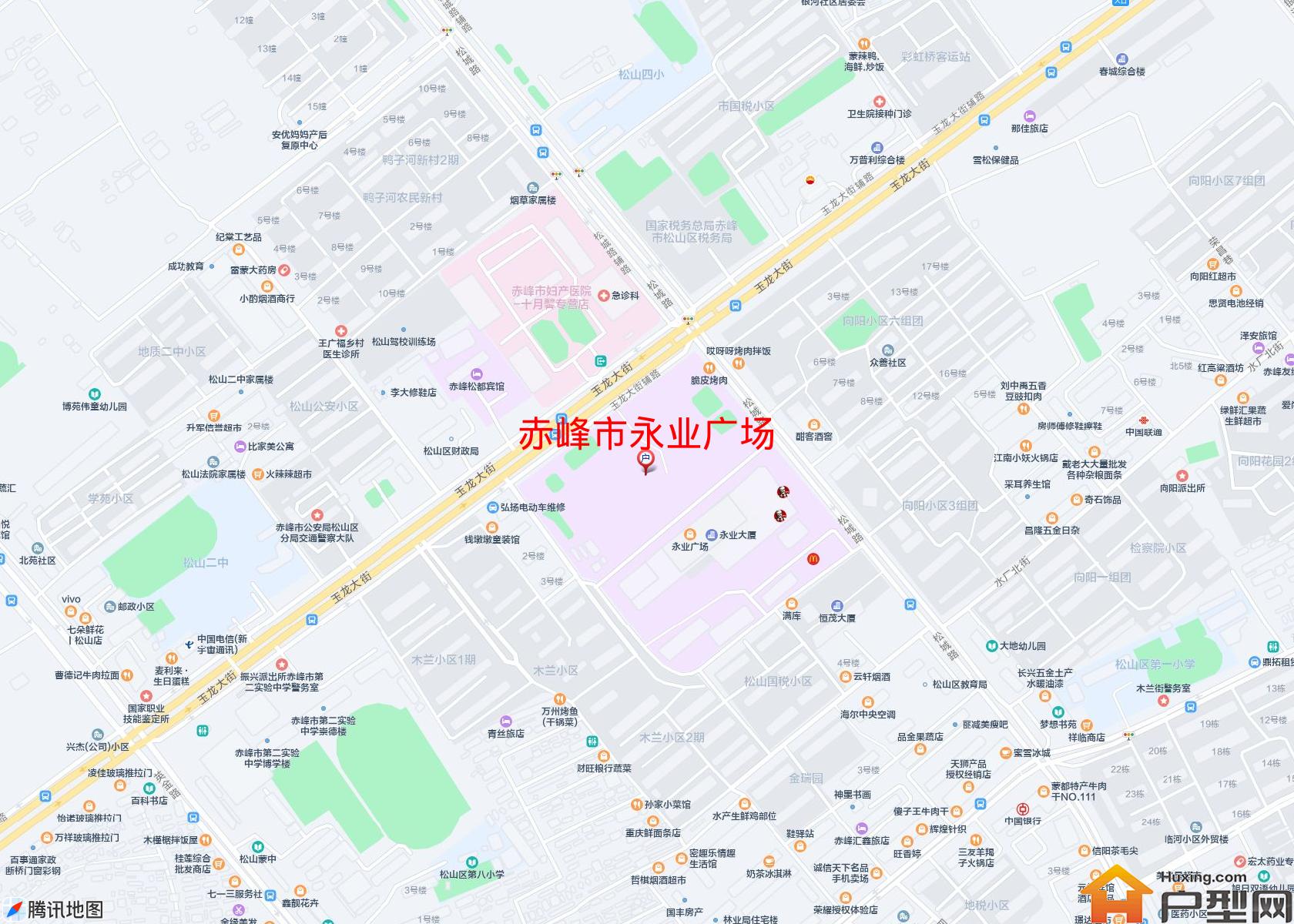 永业广场小区 - 户型网
