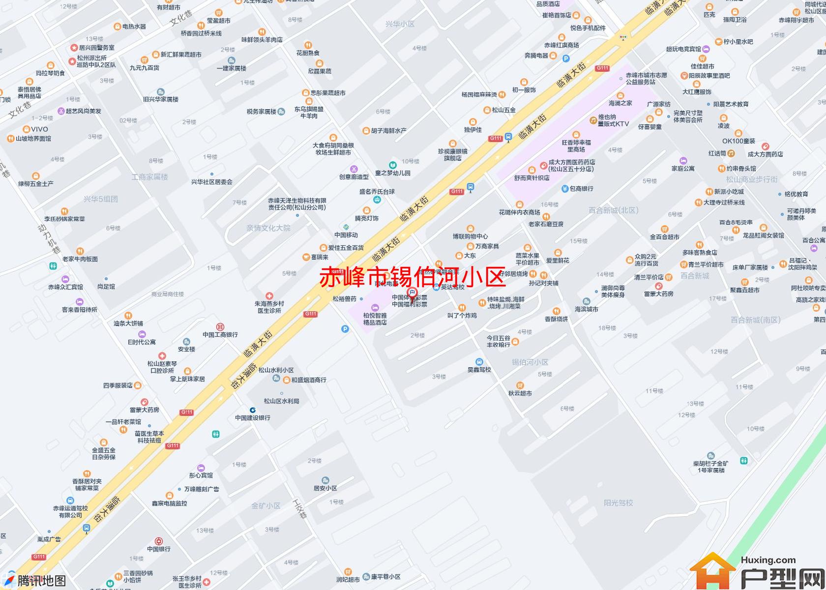 锡伯河小区小区 - 户型网