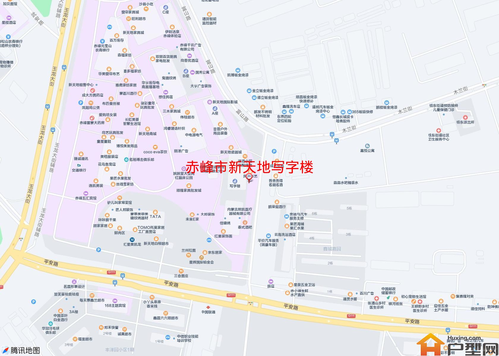 新天地写字楼小区 - 户型网