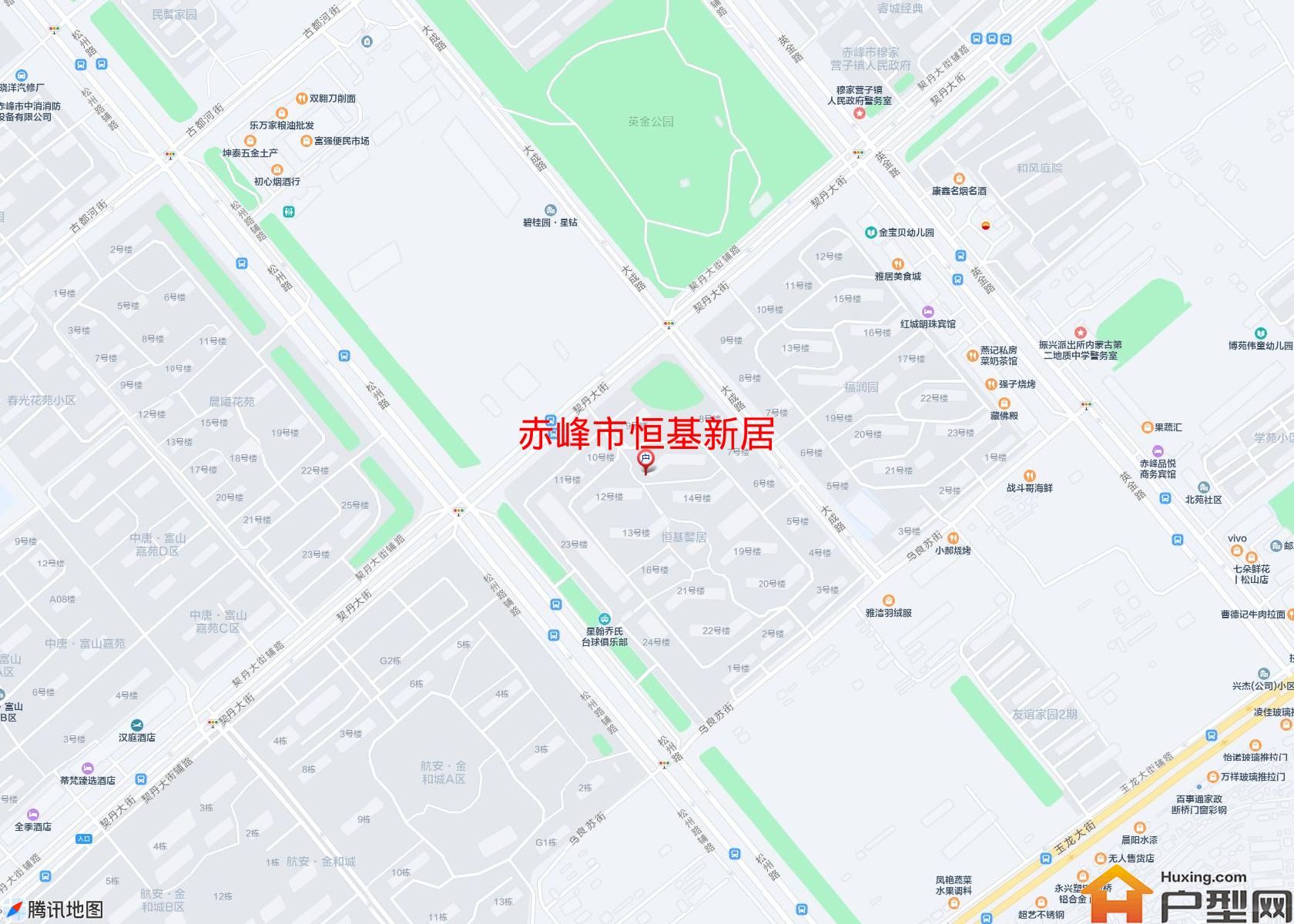 恒基新居小区 - 户型网