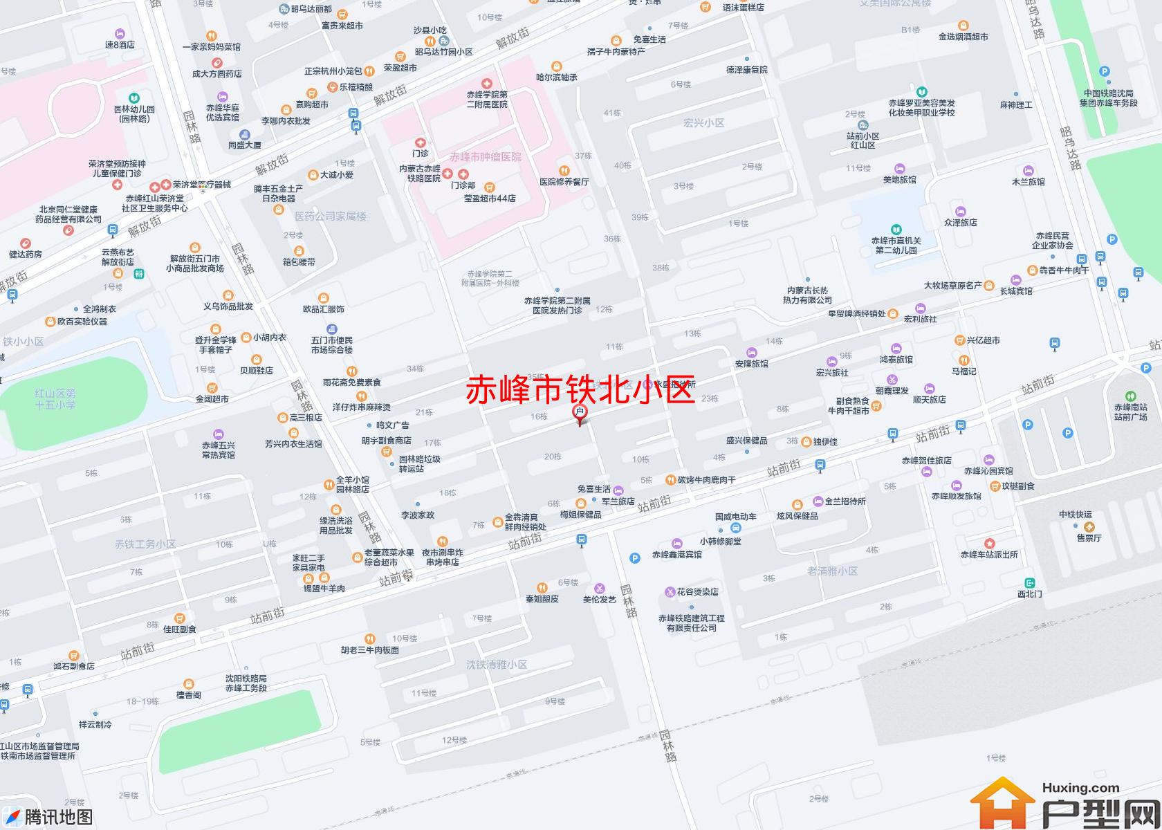 铁北小区小区 - 户型网