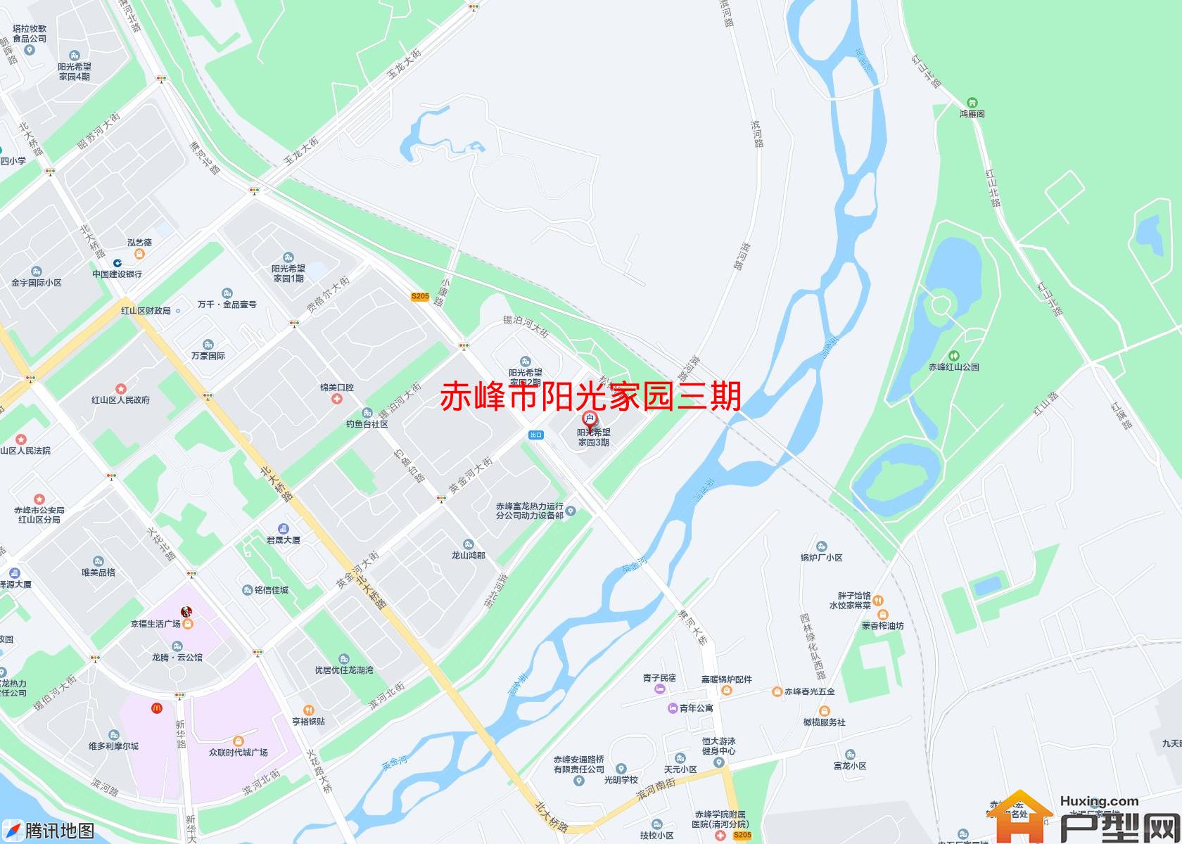 阳光家园三期小区 - 户型网