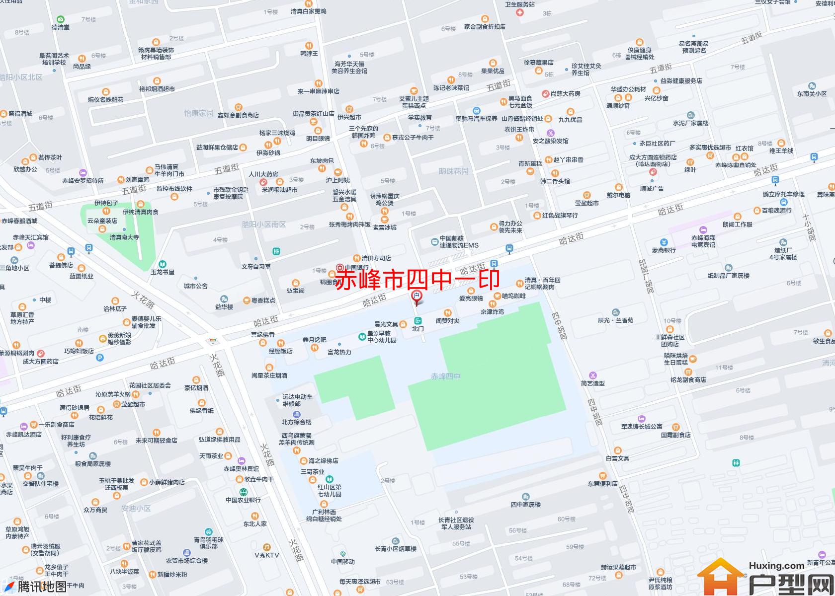 四中一印小区 - 户型网