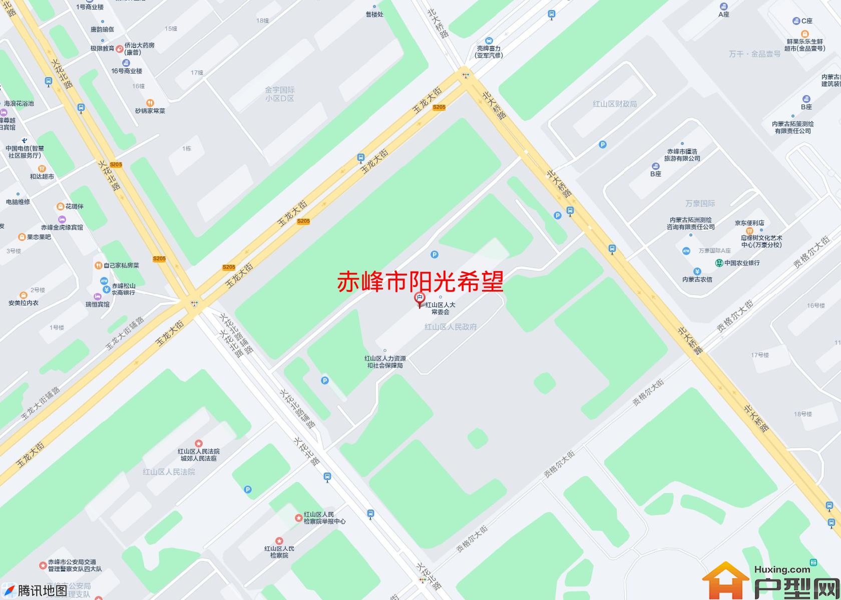阳光希望小区 - 户型网