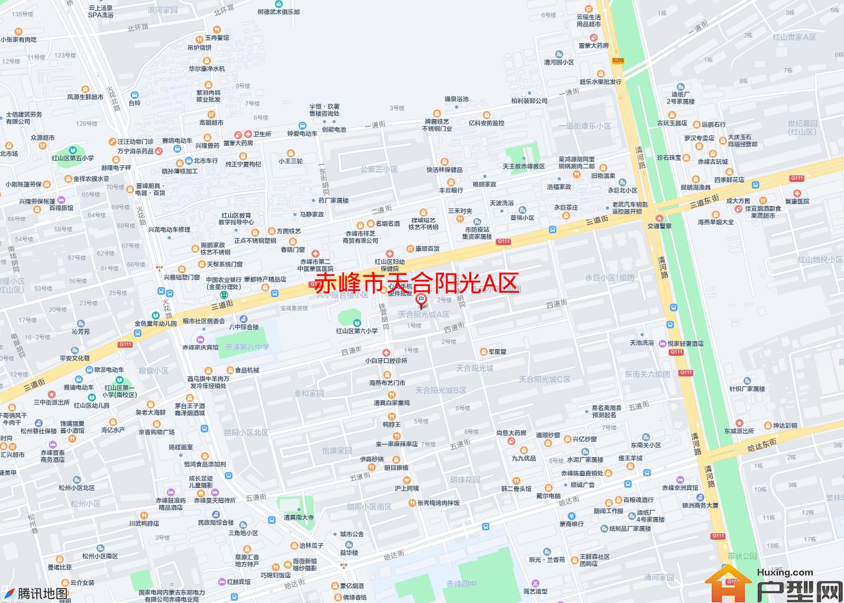天合阳光A区小区 - 户型网