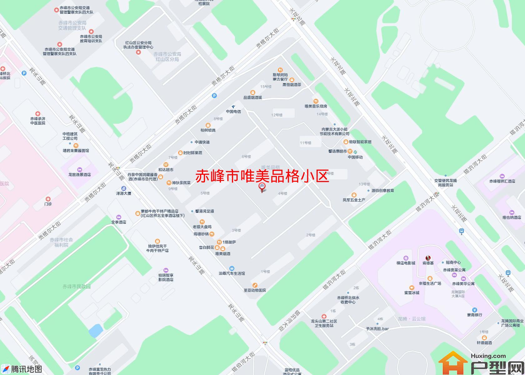 唯美品格小区小区 - 户型网