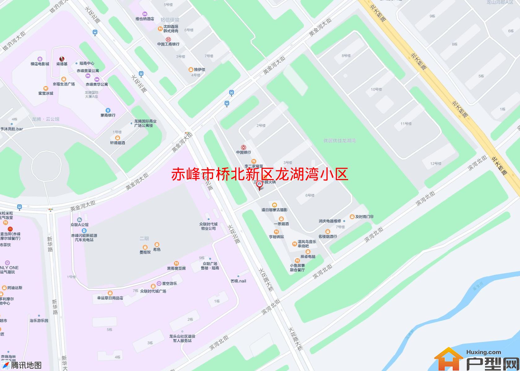 桥北新区龙湖湾小区小区 - 户型网