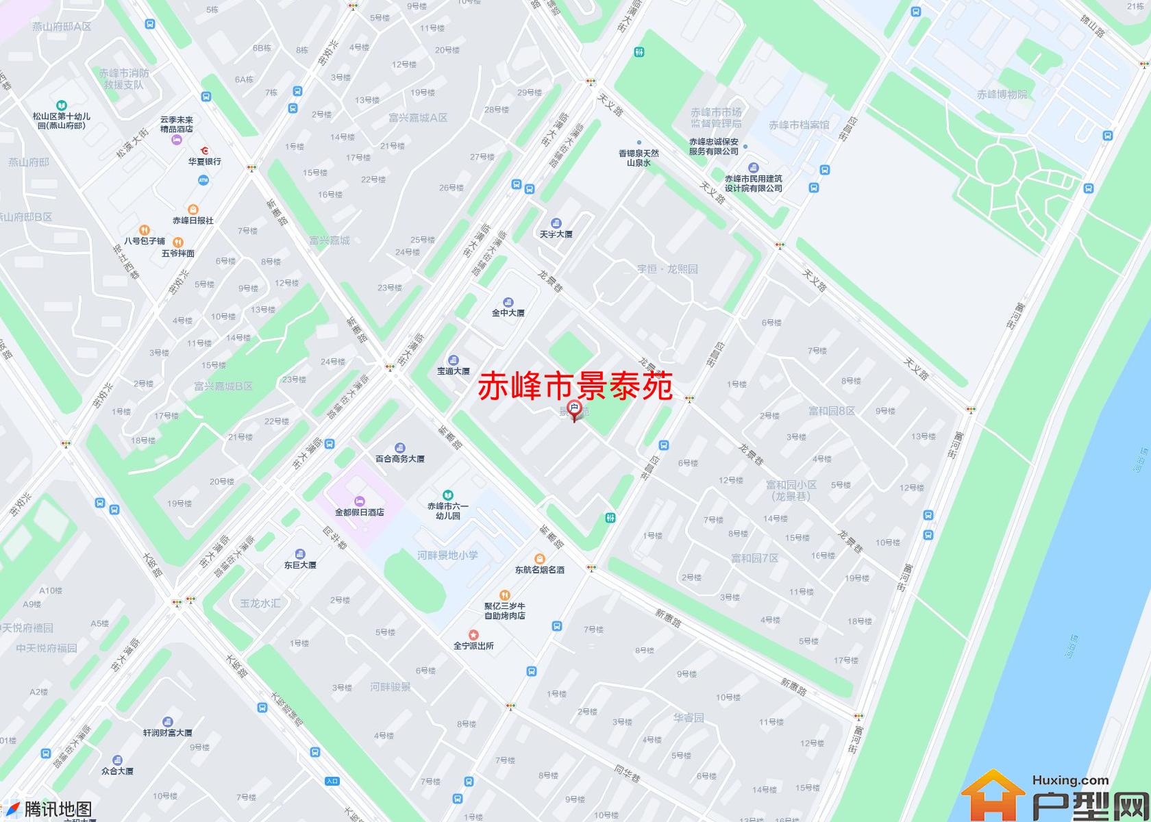 景泰苑小区 - 户型网