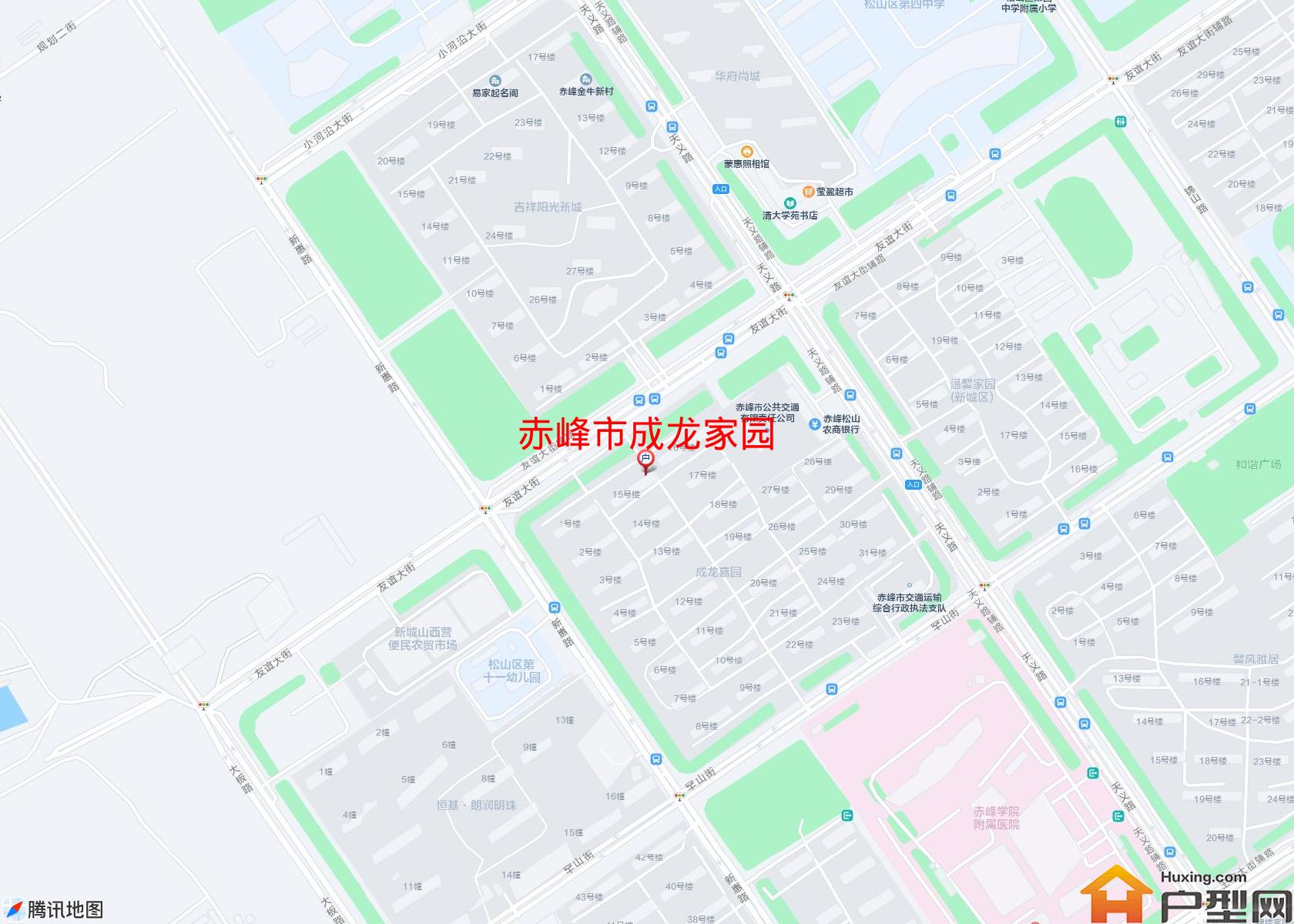 成龙家园小区 - 户型网