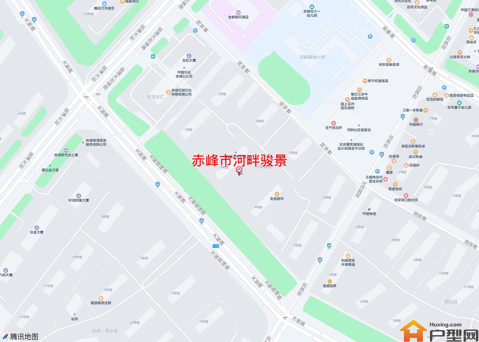 河畔骏景小区 - 户型网