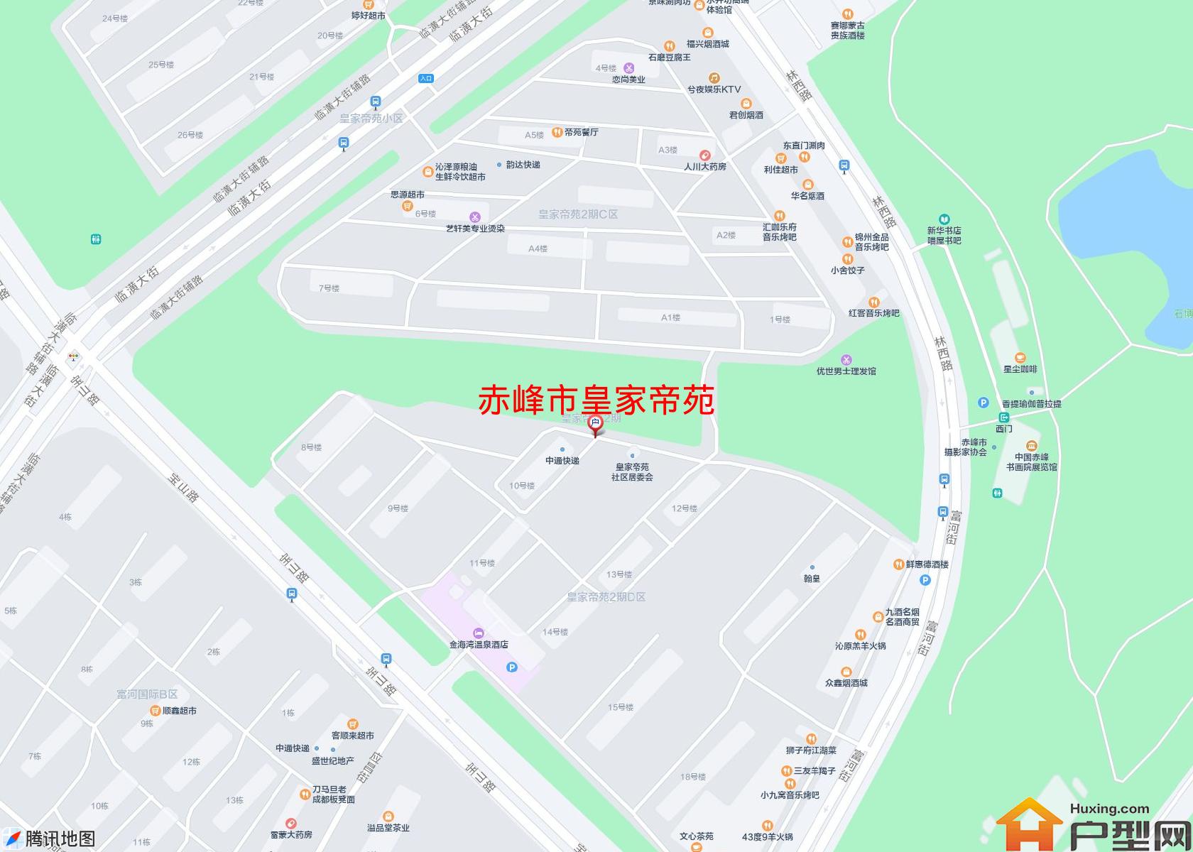 皇家帝苑小区 - 户型网