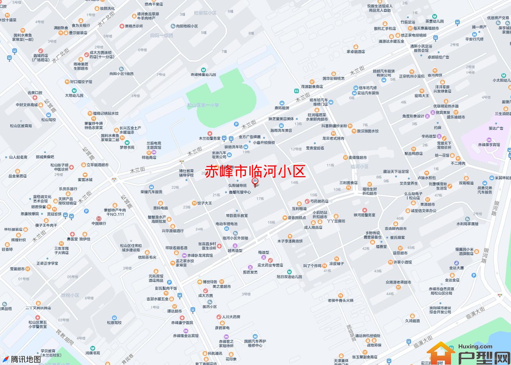 临河小区小区 - 户型网