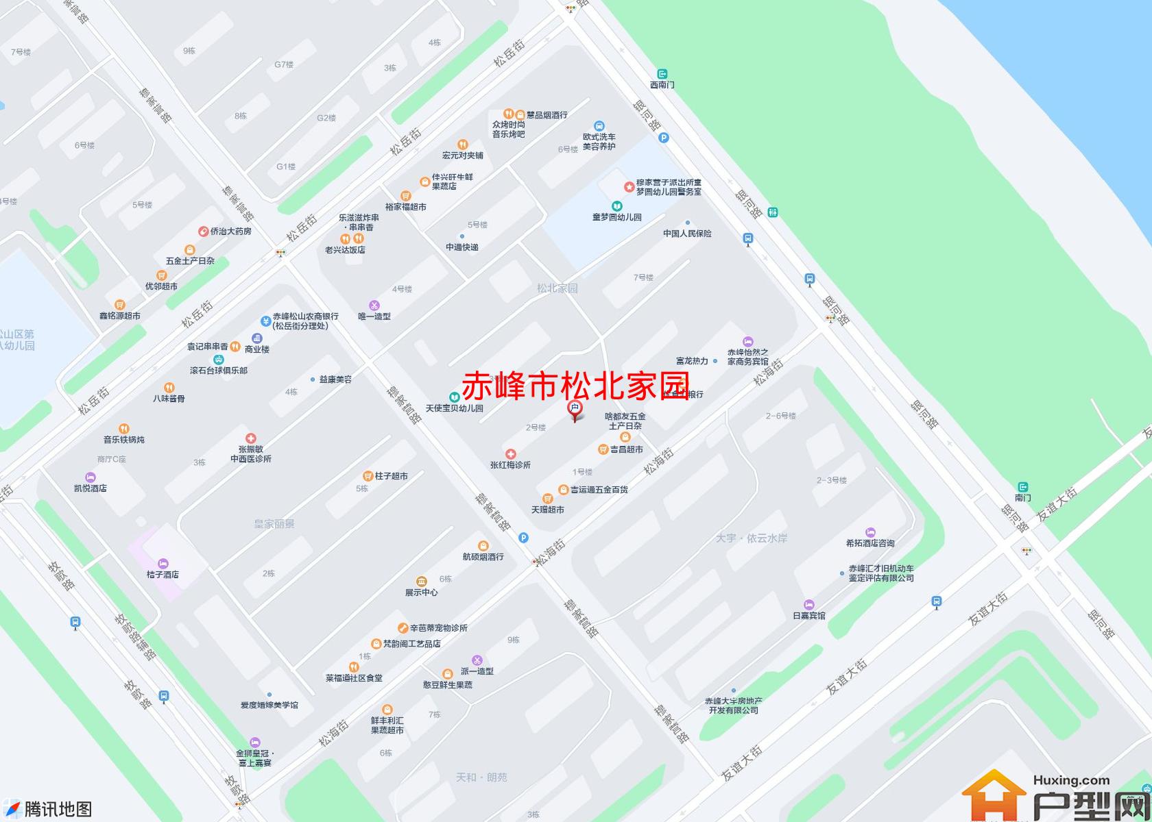 松北家园小区 - 户型网
