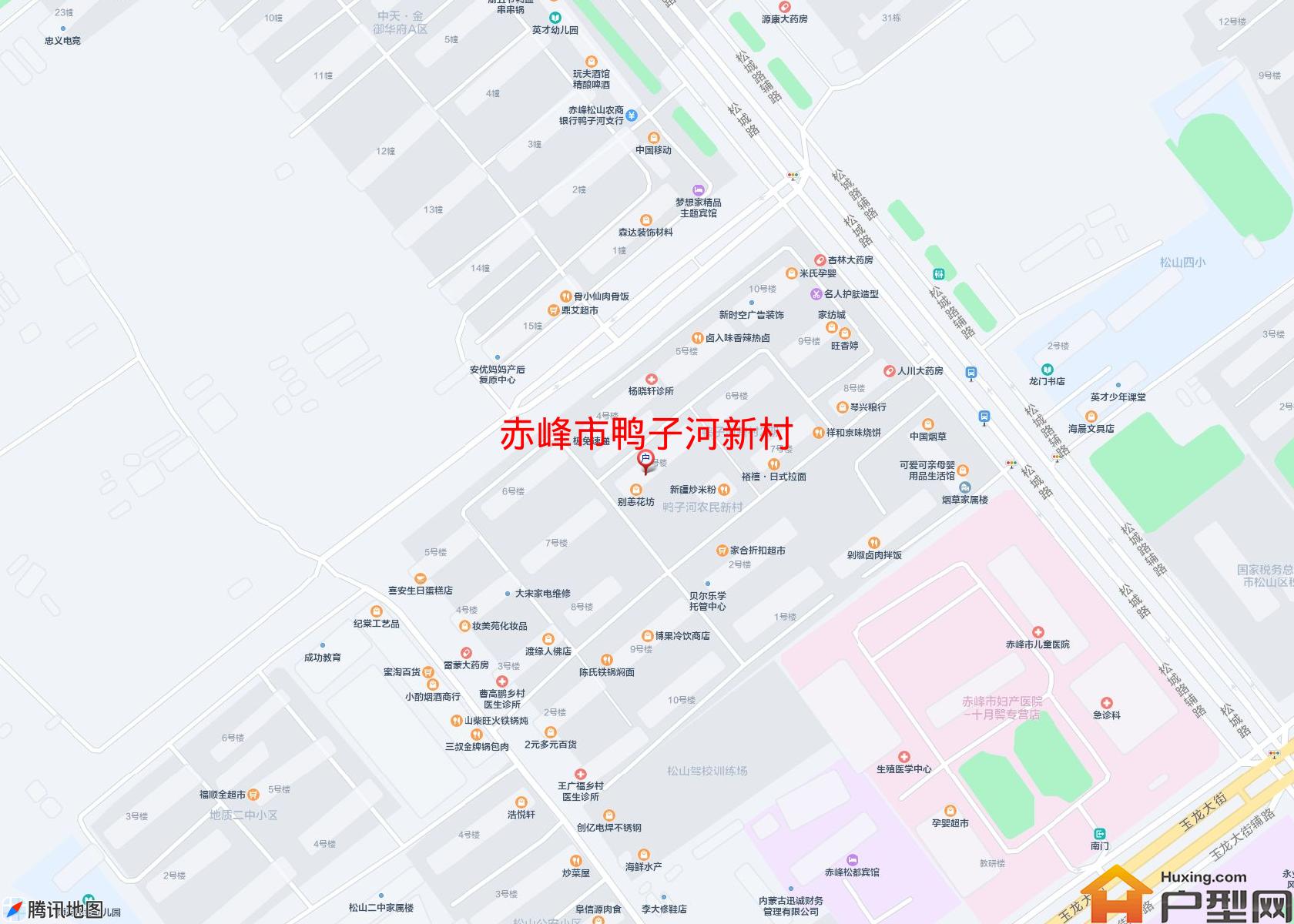 鸭子河新村小区 - 户型网