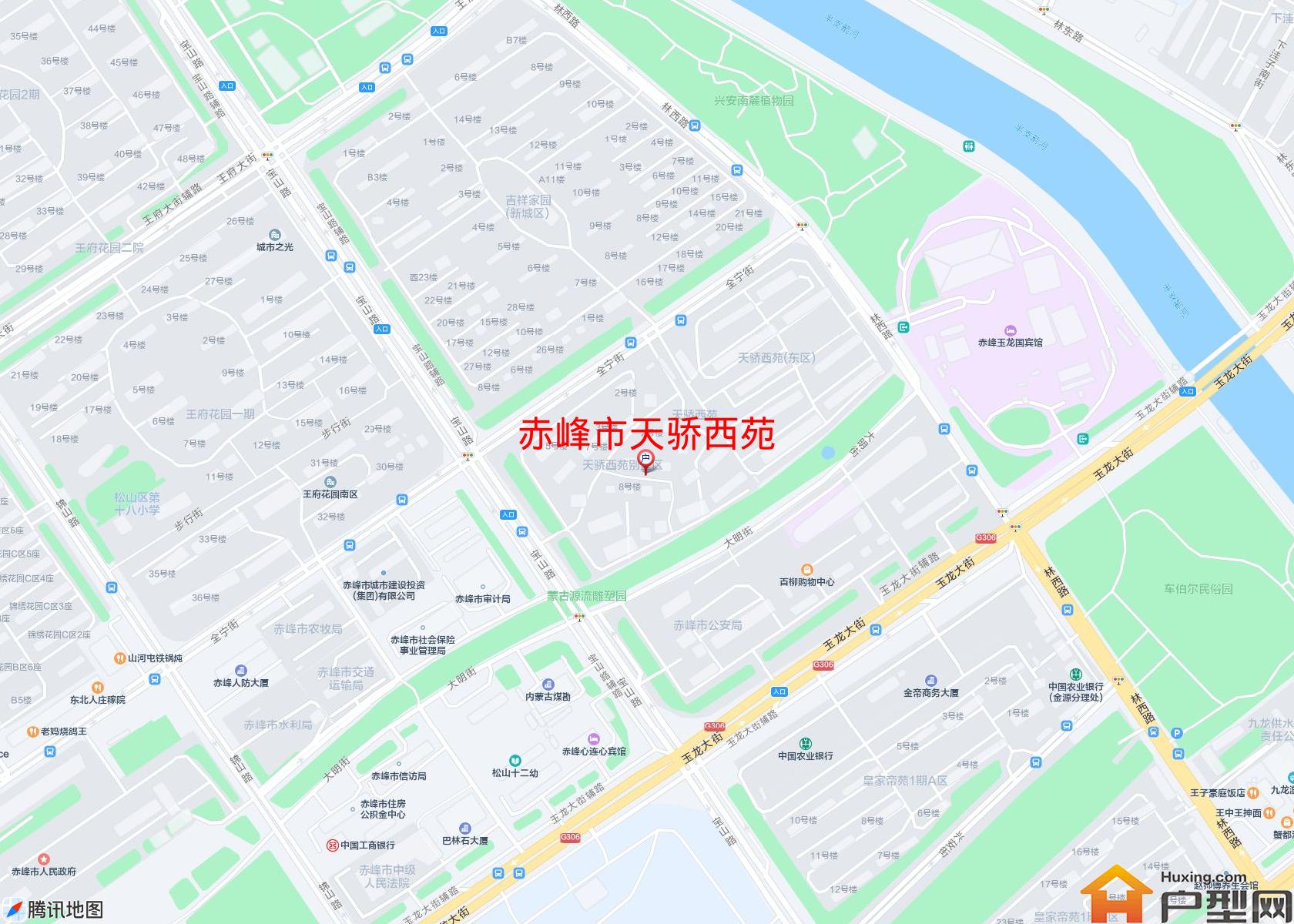 天骄西苑小区 - 户型网