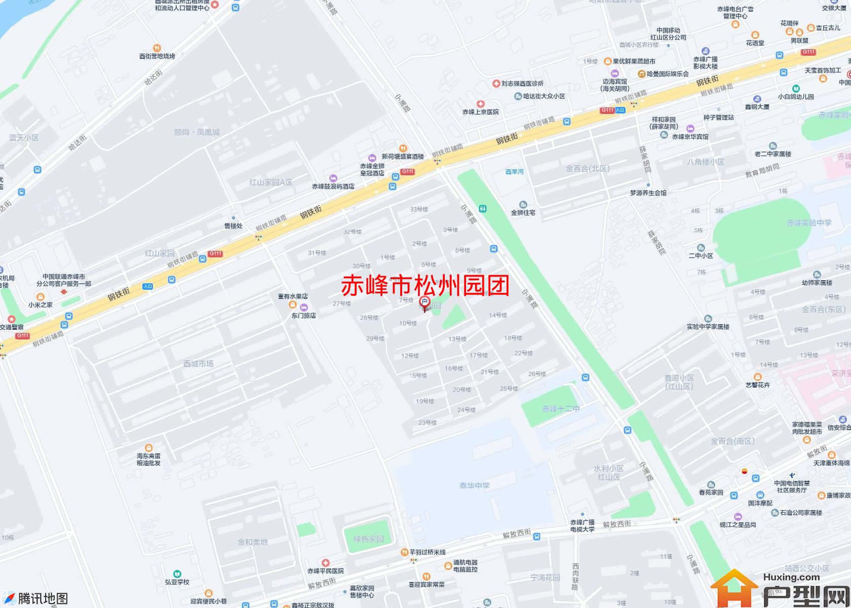 松州园团小区 - 户型网