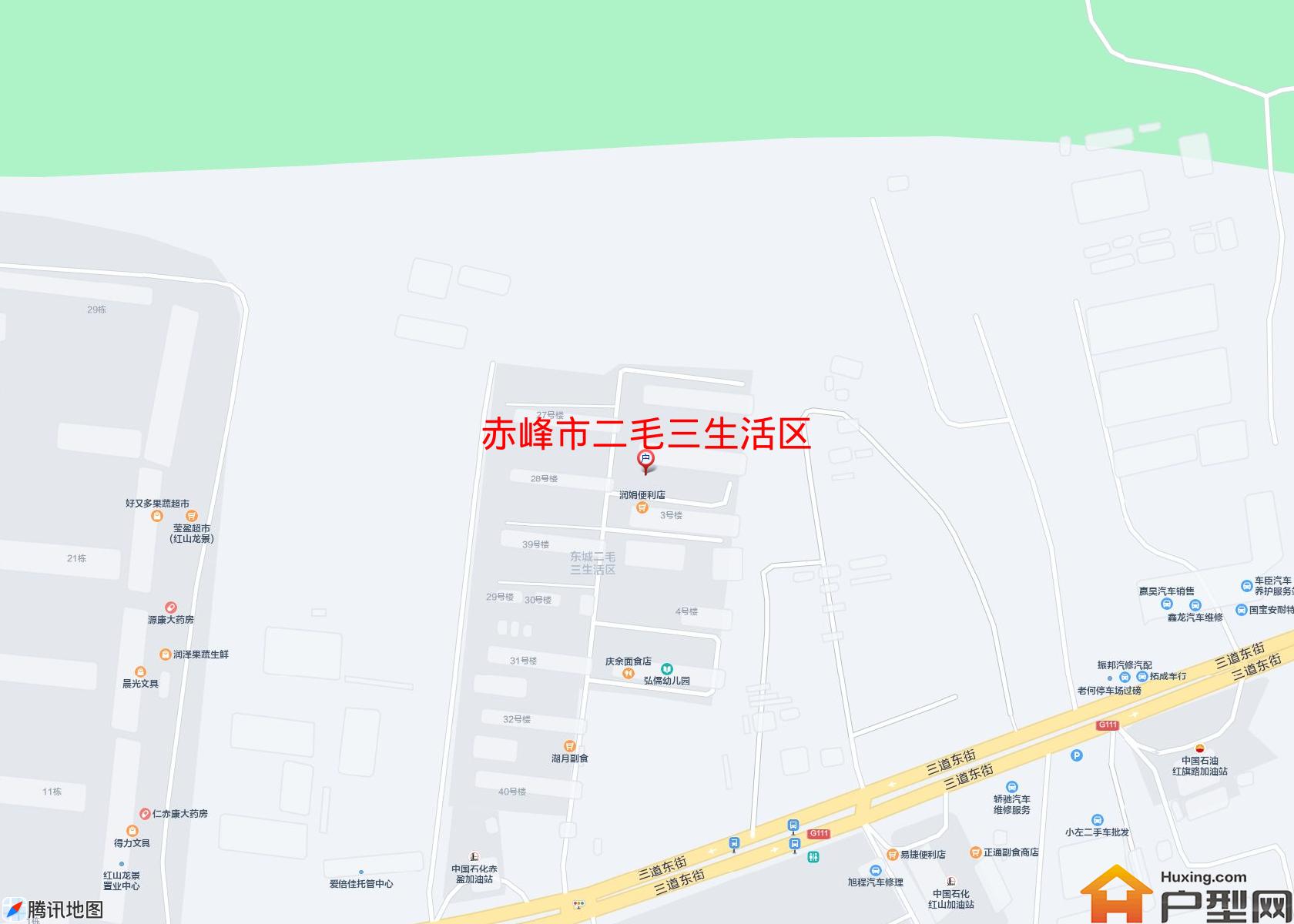 二毛三生活区小区 - 户型网