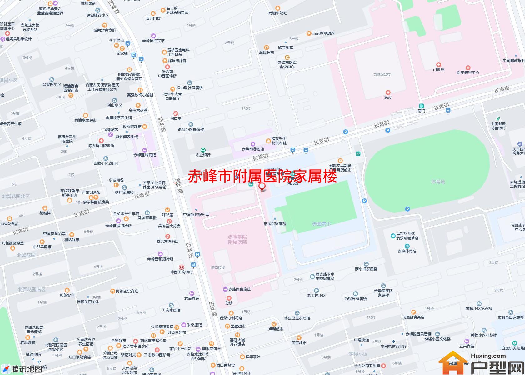 附属医院家属楼小区 - 户型网