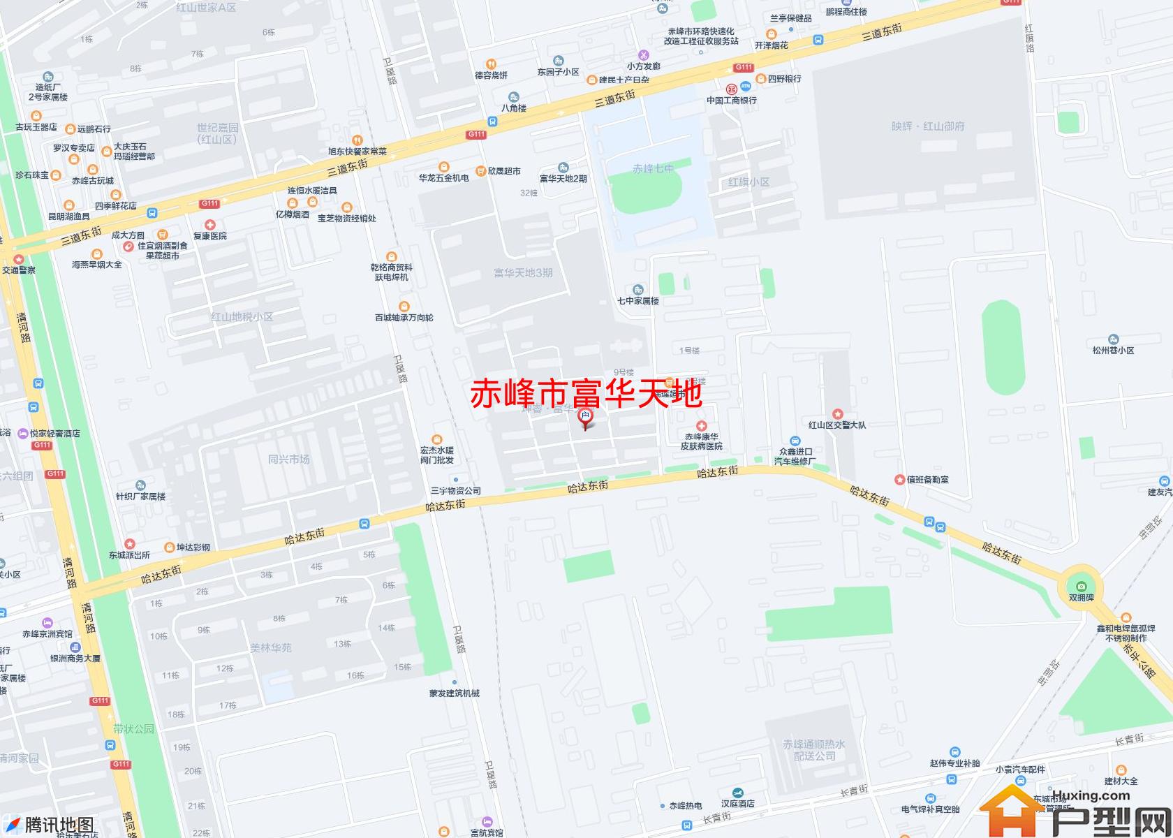 富华天地小区 - 户型网