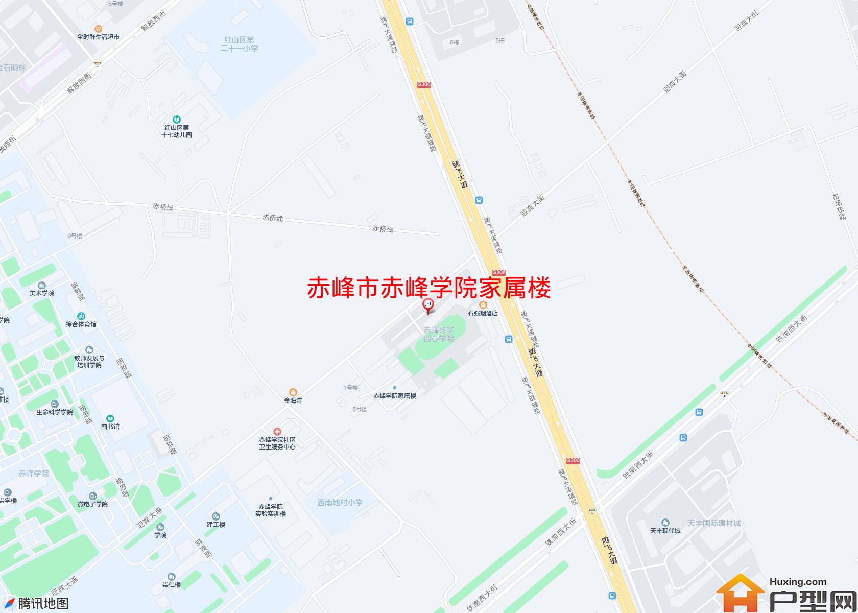 赤峰学院家属楼小区 - 户型网