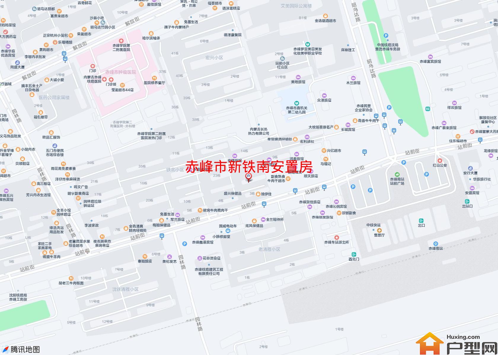 新铁南安置房小区 - 户型网