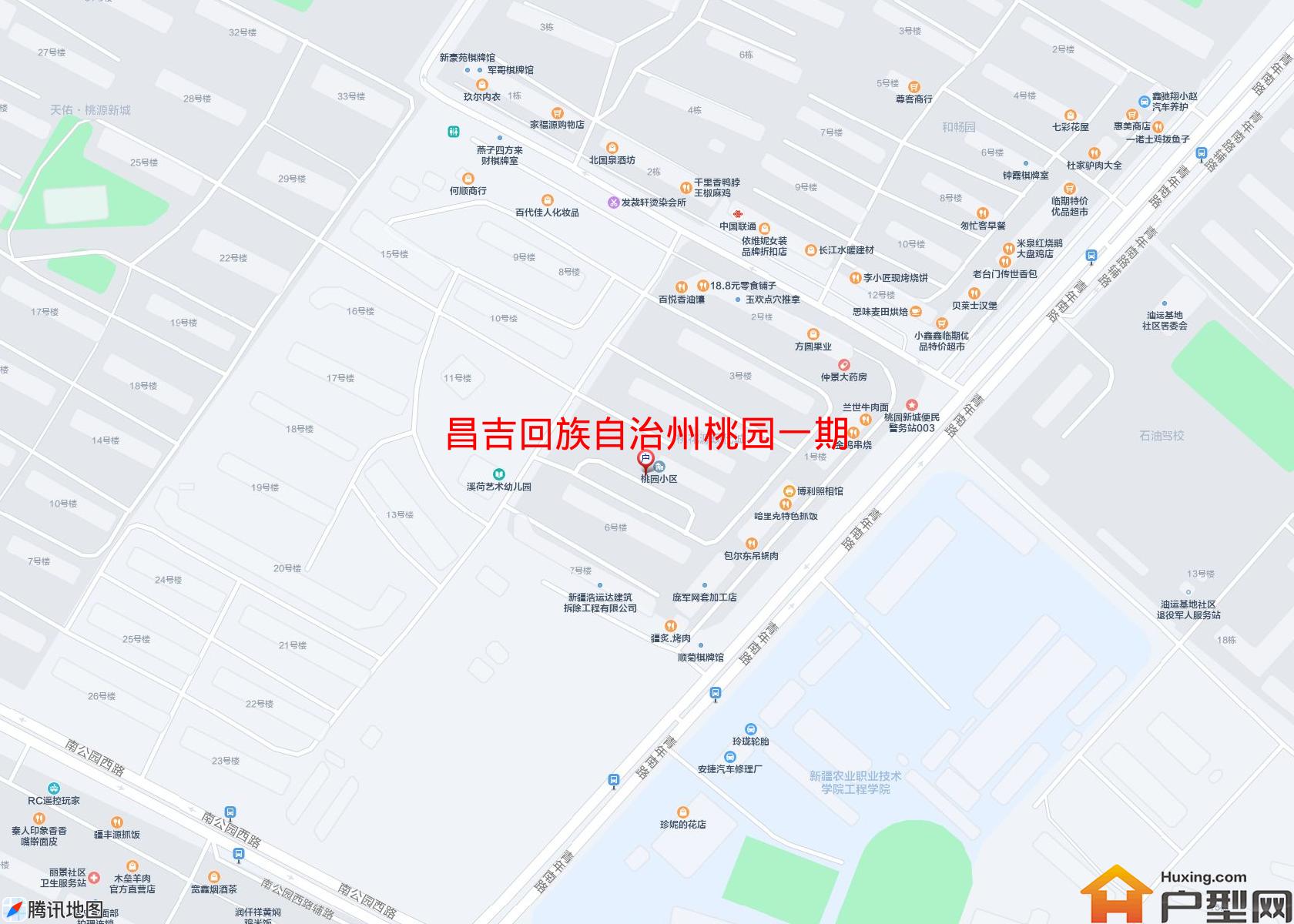 桃园一期小区 - 户型网