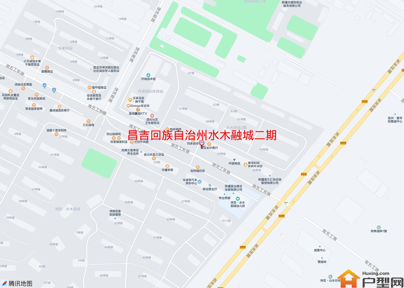 水木融城二期小区 - 户型网