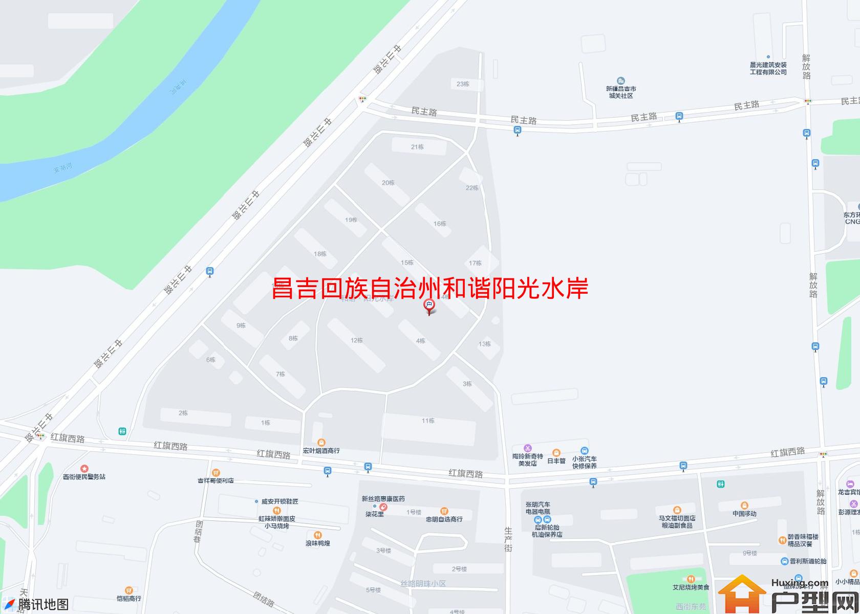 和谐阳光水岸小区 - 户型网