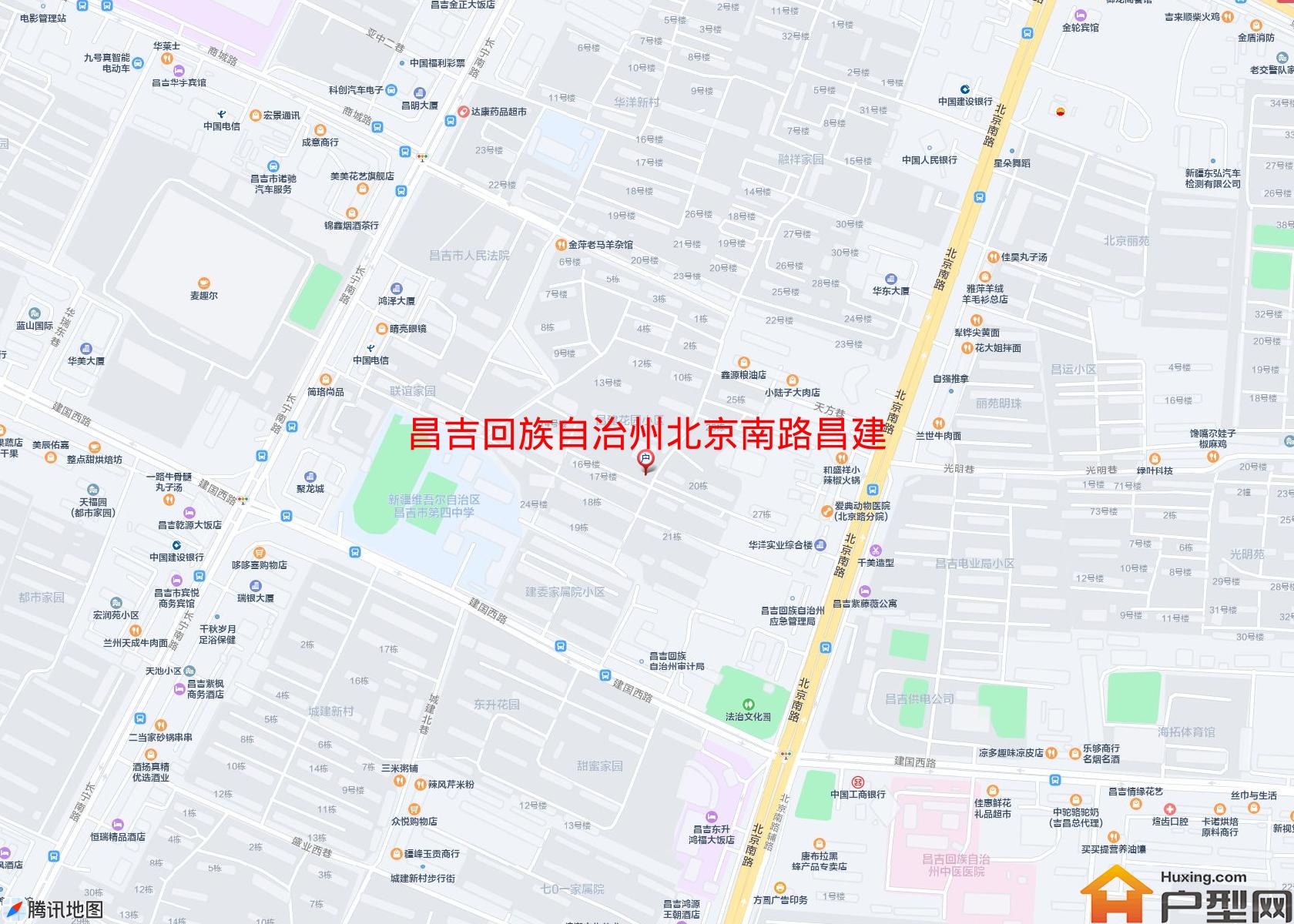 北京南路昌建花园小区 - 户型网